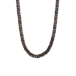 Masai type elastic necklace with links