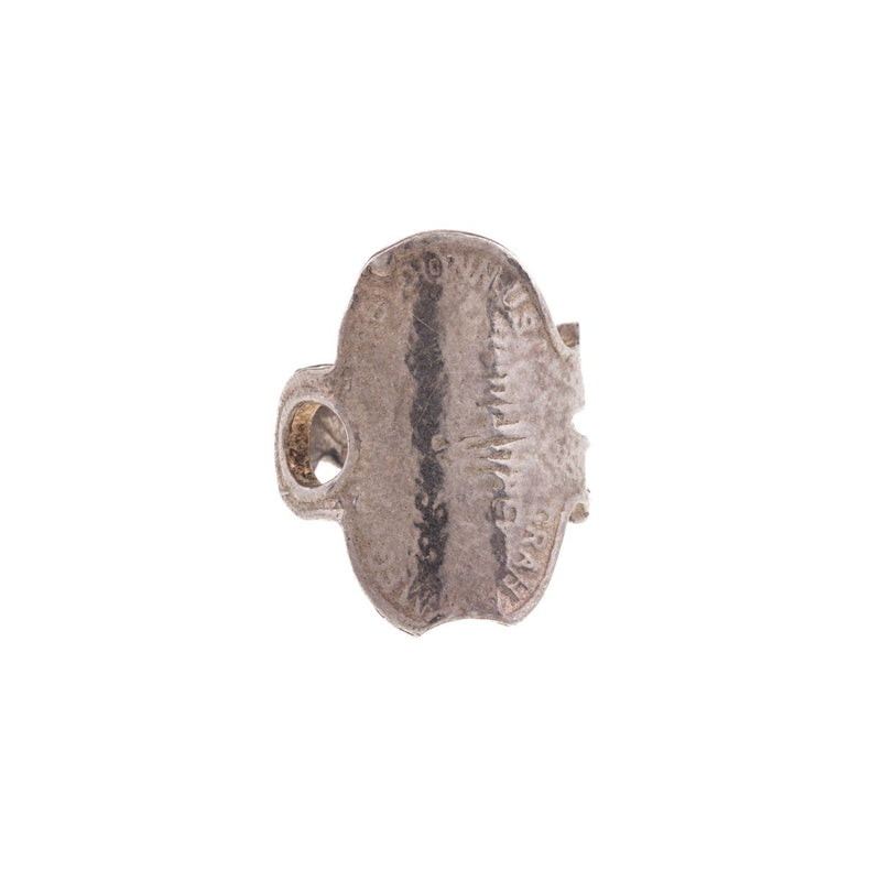 Adjustable key ring, steel color