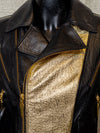 Brenda Shiny Gold Jacket