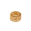 Thick gold colored chain ring