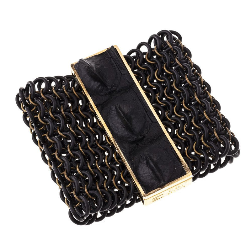 Large elastic bracelet for girl Escama Resin