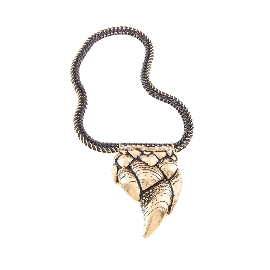 Original barnacle necklace with elastic cord