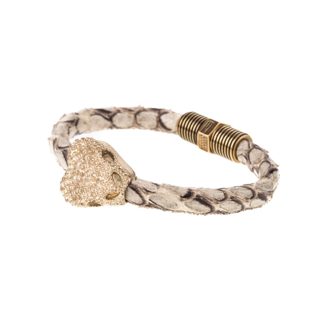 Original golden snake head bracelet