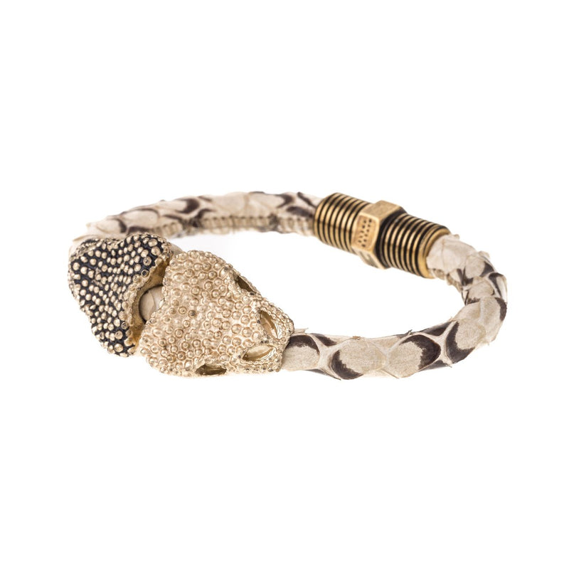 Original double snake bracelet