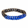 Small blue neon elastic bracelet