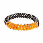 Small orange neon elastic bracelet