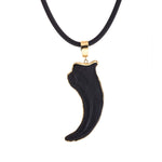 Original necklace with resin claw pendant