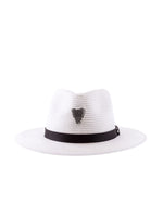 White Indiana Hat