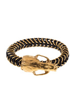 Raccoon skull elastic bracelet