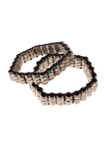 Bracelet with metal links